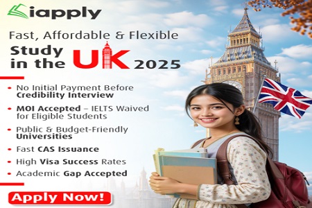 Fast, Affordable & Flexible - Study in the UK 2025 Intakes!